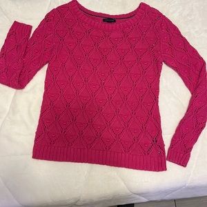 Tommy Hilfiger sweater, size medium, fuchsia pink